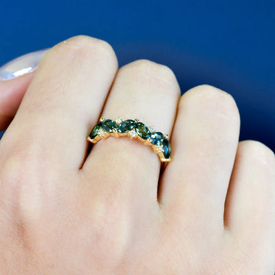 Alegria Sapphire & Diamond Ring