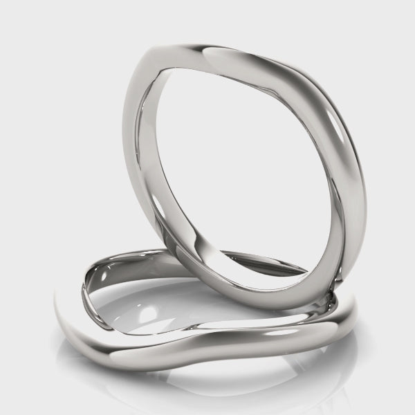 Women's Curved Classic Wedding Ring