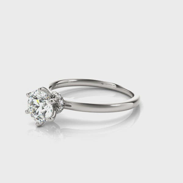 Amiraya Diamond Engagement Ring Setting