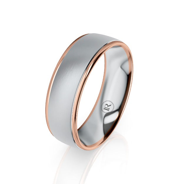 The Ashton Platinum & Gold Wedding Ring