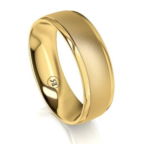 The Carlisle Yellow Gold Wedding Ring