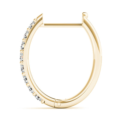 Astra Lab Grown Diamond Huggie Earrings (0.75ct TDW)