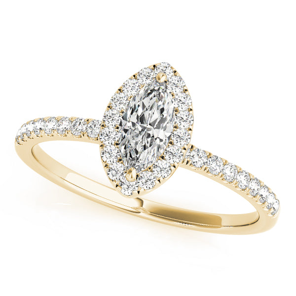 Tiara Diamond Engagement Ring Setting