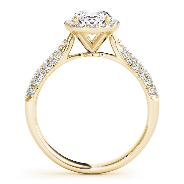 Avelina Oval Diamond Engagement Ring Setting