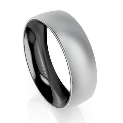 black wedding rings