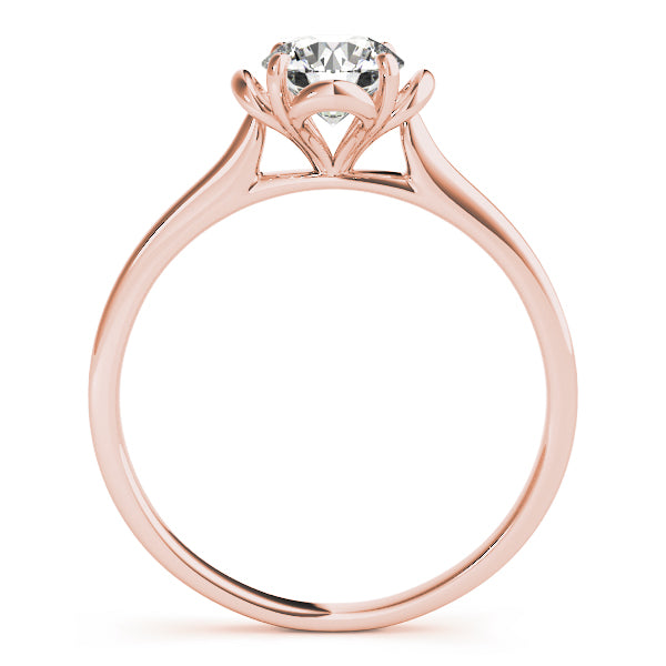 Rosette Diamond Engagement Ring Setting