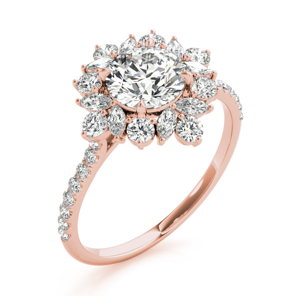 Michaela Diamond Engagement Ring Setting