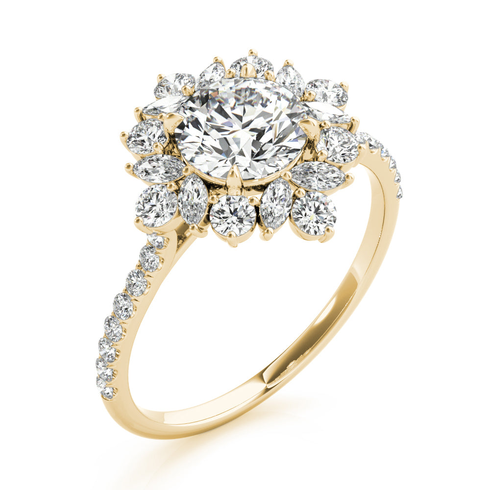 Michaela Diamond Engagement Ring Setting