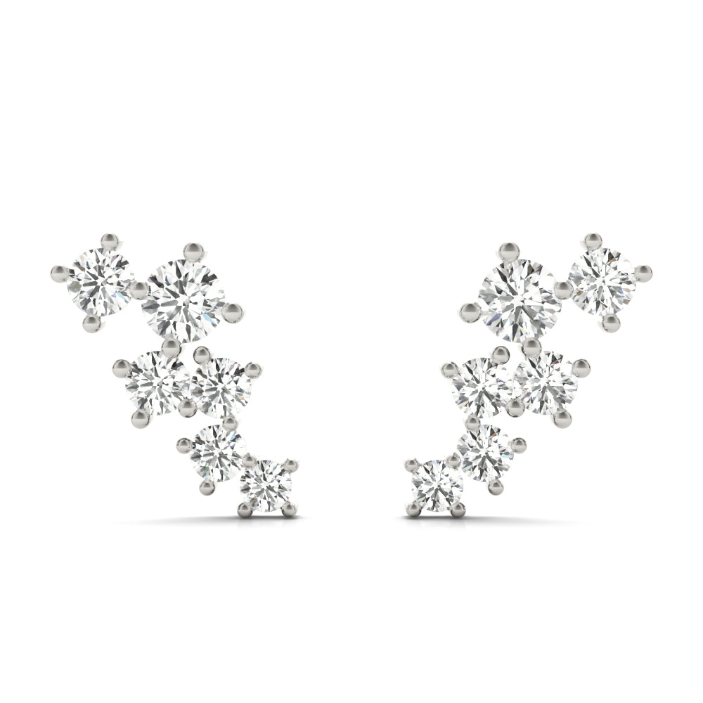 Diamond Scatter Earrings