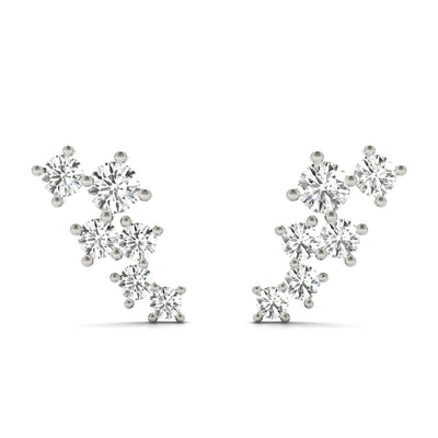 Diamond Scatter Earrings