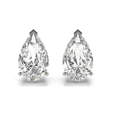 Sierra Pear Lab Grown Diamond Studs