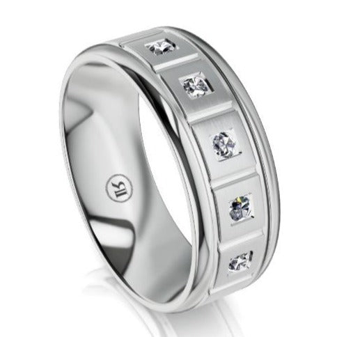 gold mens wedding rings