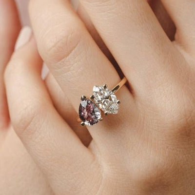 Pink Sapphire Engagement Rings