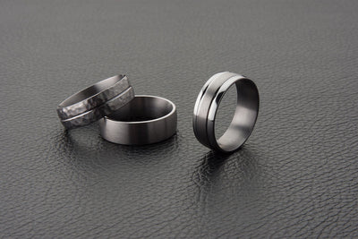 Mens Tantalum Rings