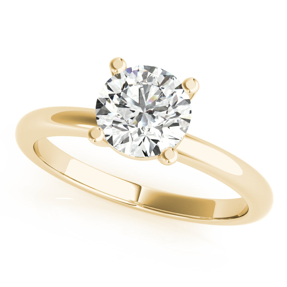 Lara Round Diamond Engagement Ring Setting