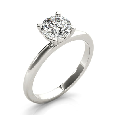 Lara Round Diamond Engagement Ring Setting