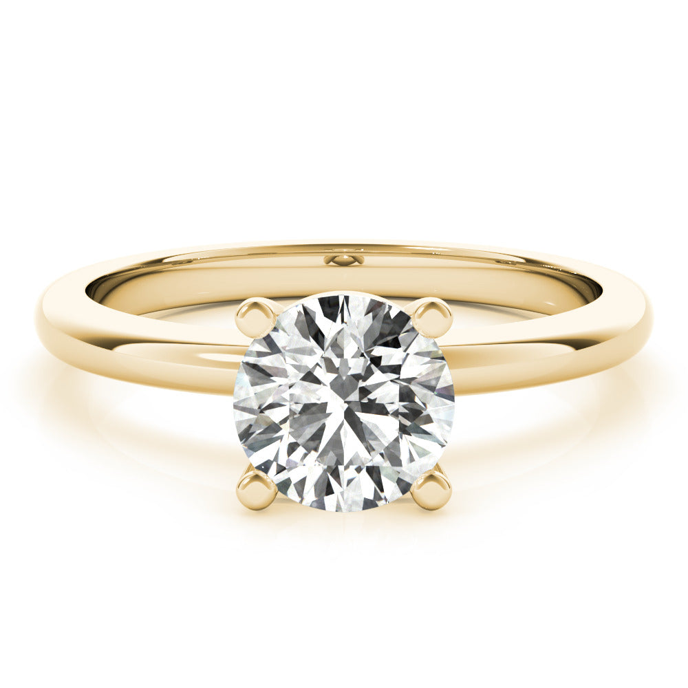 Lara Round Diamond Engagement Ring Setting