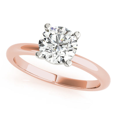 Lara Round Diamond Engagement Ring Setting