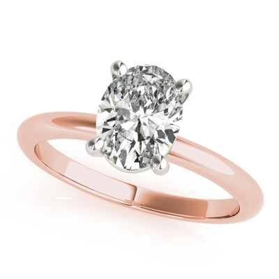 Noelle Oval Diamond Engagement Ring Setting