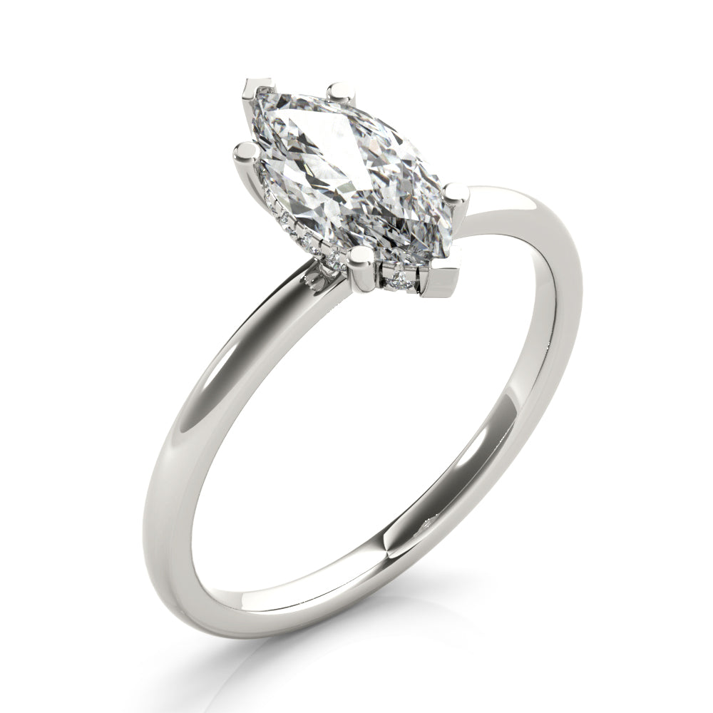 Noelle Marquise Diamond Engagement Ring Setting