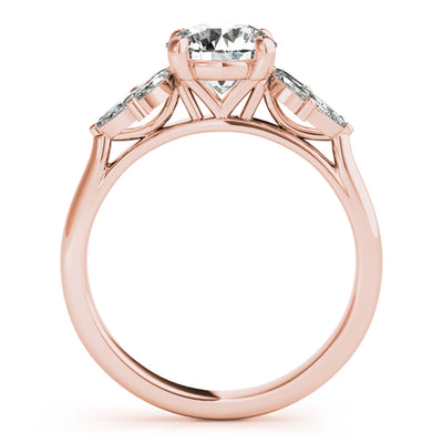 April Diamond Engagement Ring Setting