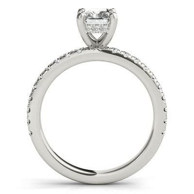 Alyssa Radiant Diamond Engagement Ring Setting