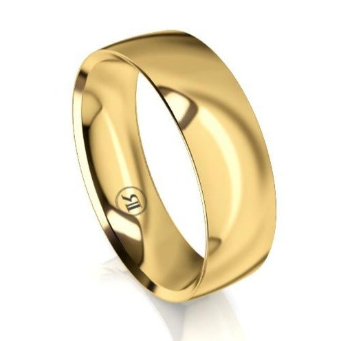 gold mens wedding rings