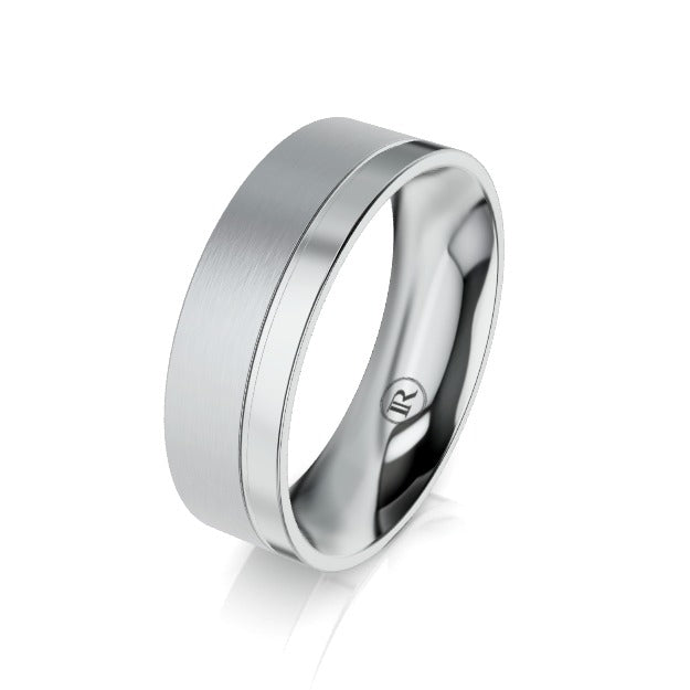 The Lawrence Platinum Wedding Ring